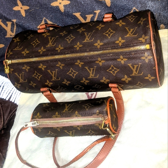Authentic Louis Vuitton Papillon 30 w/ Mini Pouch Set W/ Saumur  Shoulder bag - Picture 5 of 16